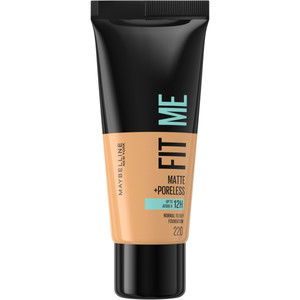 Maybelline Fit Me! Matte + Poreless Foundation no. 220 Natural Beige