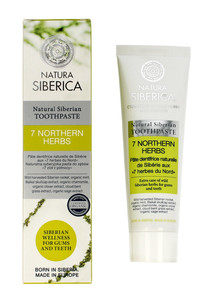 Siberica Natura Natural Siberian Toothpaste 7 Northern Herbs 100g