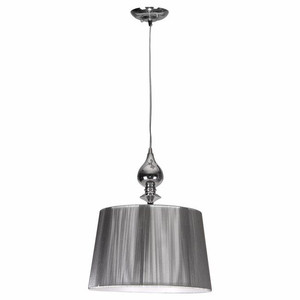 Pendant Lamp Gillenia 1 x 60W E27, silver