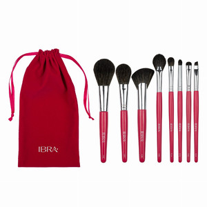 IBRA Make-up Brush Set Candy 8pcs Gift Set