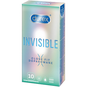 Durex Condoms Invisible Close Fit 10pcs