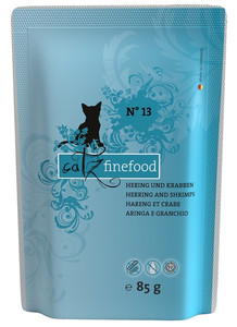 Catz Finefood Cat Food Herring & Crabs N.13 85g