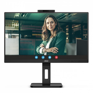 AOC 27" Monitor Q27P3QW IPS HDMI DP Pivot Camera