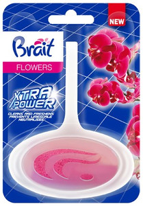 Brait Xtra Power Toilet Cube Flowers 40g