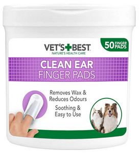 Vet's Best Clean Ear Finger Pads 50pcs