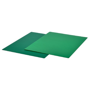 FINFÖRDELA Bendable chopping board, green/bright green, 28x36 cm