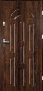 Entrance Door External Door O.K.Doors Azzuro 90, right, walnut