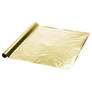 VINTERFINT Gift wrap roll, gold-colour, 3x0.7 m