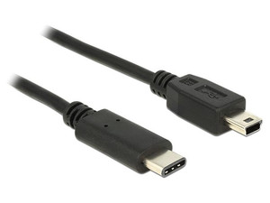 Delock Cable USB Type-C - Mini B 2.0 1m