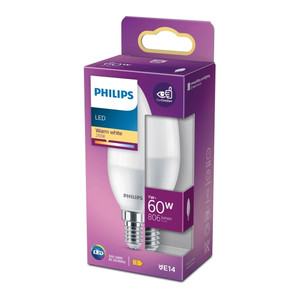 Philips LED Bulb P38 E14 806 lm 2700 K