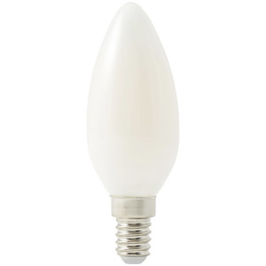 Diall LED Bulb Filament C35 E14 470lm 4000K