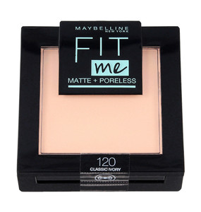 Maybelline Fit Me! Compact Powder Matte + Poreless no. 120 Classic Ivory 9g
