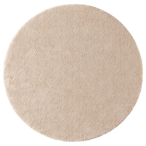 STOENSE Rug, low pile, off-white, 195 cm