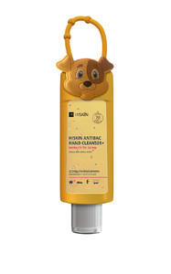 HISKIN Antibac Hand Cleanser+ Antibio Hand Hel Peach Scent - Dog (Bottle 75ml+Packaging)