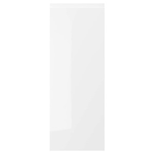 VOXTORP Door, high-gloss white, 30x80 cm