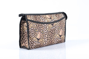 Top Choice Cosmetic Bag Leopard L