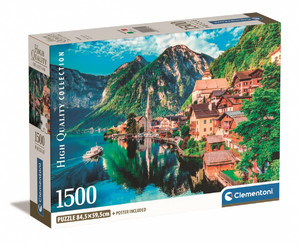 Clementoni Jigsaw Puzzle Compact Hallstatt 1500pcs 10+