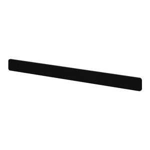 GoodHome Door Handle Atomia 29.3 cm, black, 2 pack