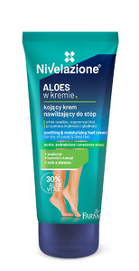 Farmona Nivelazione Aloe Soothing & Moisturizing Foot Cream for Dry, Irritated & Tired Feet 75ml