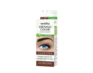 VENITA Henna Color Powder Eyebrow Tint - 4.0 Brown