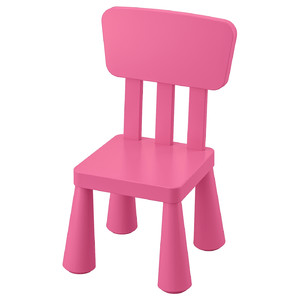 MAMMUT Children's chair, in/outdoor, pink