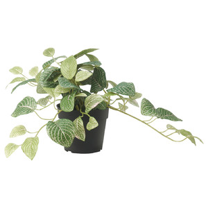 FEJKA Artificial potted plant, in/outdoor mosaic plant/hanging, 9 cm