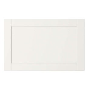 HANVIKEN Door/drawer front, white, 60x38 cm