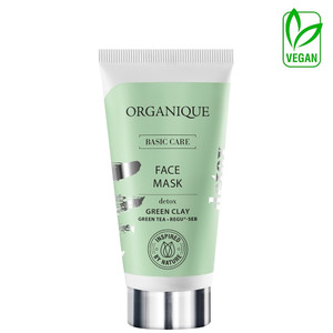 ORGANIQUE Basic Care Detox Face Mask Green Clay Vegan 50ml