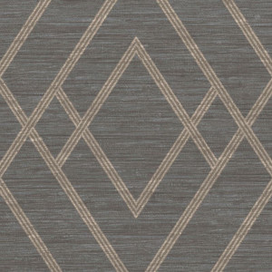 GoodHome Vinyl Wallpaper on Fleece Andal, grey