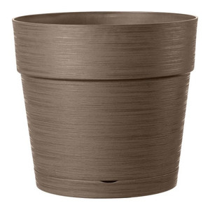 Plant Pot Vaso Save R, indoor/outdoor, 25cm, brown