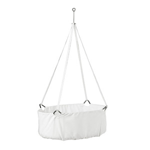 LEANDER Classic™ cradle with mattress, white