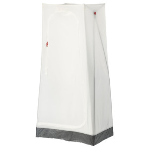 VUKU Wardrobe, white, 74x51x149 cm