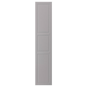 BODBYN Door, grey, 40x200 cm