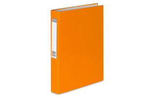 Ring Binder A4/40 4 Rings 1pc, orange