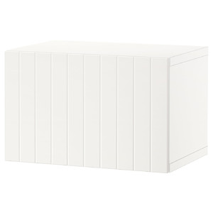 BESTÅ Shelf unit with door, white, Sutterviken white, 60x42x38 cm