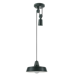 GoodHome Pendant Lamp Yarra E27, green