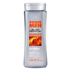 Joanna Power Men Shower Gel Black Pepper and Guarana 300ml