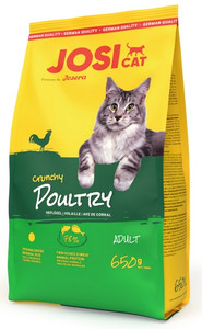 Josera JosiCat Crunchy Chicken Cat Dry Food 650g