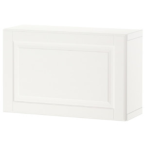 BESTÅ Shelf unit with door, white, Smeviken white, 60x22x38 cm