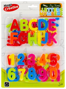 Magnetic Letters & Numbers 3+