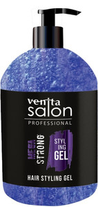 VENITA Salon Professional Hair Styling Gel - Mega Strong 500g