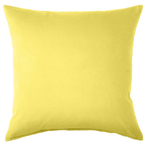 SANELA Cushion cover, light yellow, 50x50 cm