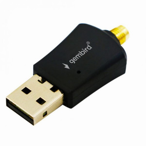 Gembird Adapter High Power USB WiFi 300Mbps