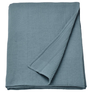 INDIRA Bedspread, dark grey-blue, 230x250 cm