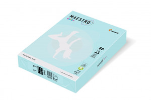 Maestro Colour Paper for Laser, Inkjet Printers & Copiers A4 80g 500 Sheets, blue