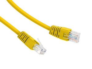 Gembird Patch Cord Cat.6 UTP 0.5m, yellow