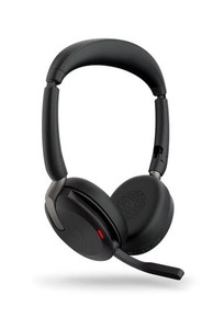 Jabra Headset Headphones Evolve2 65 Flex Link380c UC Stereo WIreless Charger