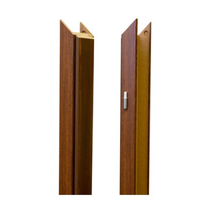 Adjustable Interior Door Frame Jamb 80-100mm, right, north walnut