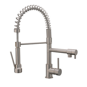 Cooke&Lewis Kitchen Side Lever Tap Bilbrough, steel