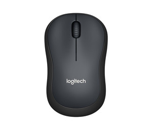 Logitech Wireless Optical Mouse M220 Silent 910-004878, black